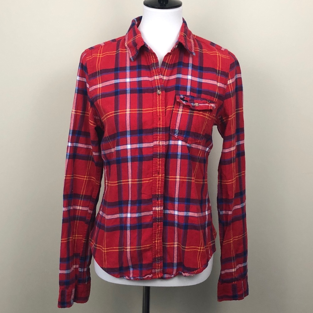 Abercrombie & Fitch Flannel Size Large
